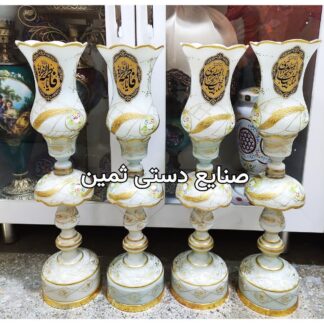 چراغ لاله شمعدان مذهبی رومیزی کنار منبری هیئت