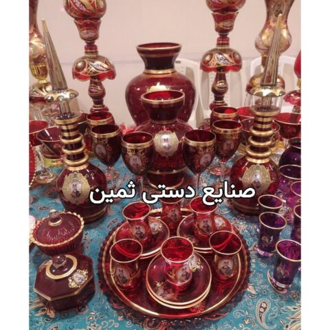 سرویس چایخوری شاه عباسی و مذهبی