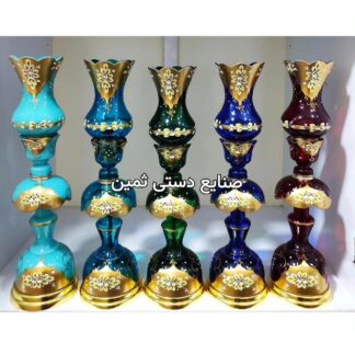 تولیدی چراغ لاله شمعدان طرح چک ناب ثمین