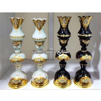 تولیدی چراغ لاله شمعدان طرح چک ناب ثمین