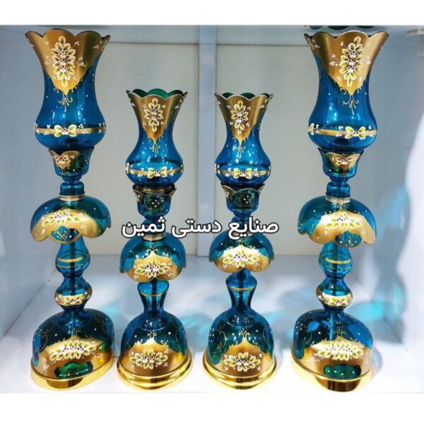 تولیدی چراغ لاله شمعدان طرح چک ناب ثمین
