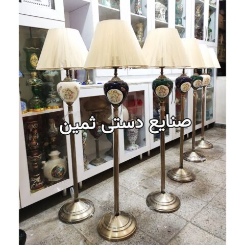 چراغ شمعدان آباژور اقتصادی فرشته