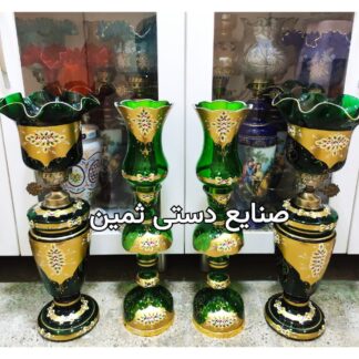 چراغ لاله شمعدان سلطنتی طرح چک