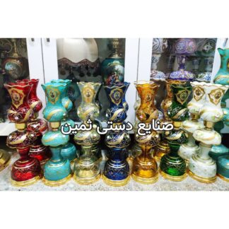 چراغ لاله شمعدان شاه عباسی با آویز