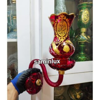 چراغ دیوار کوب لاله مذهبی شمعدان دیواری