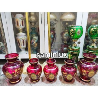 گلدان و لاله شمعدان مذهبی
