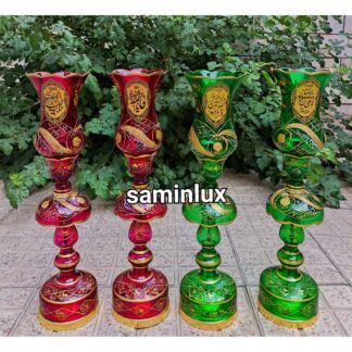 چراغ لاله شمعدان مذهبی رومیزی کنار منبری هیئت