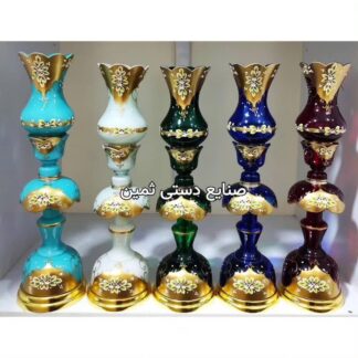 تولید چراغ  لاله شمعدان طرح چک پرکار