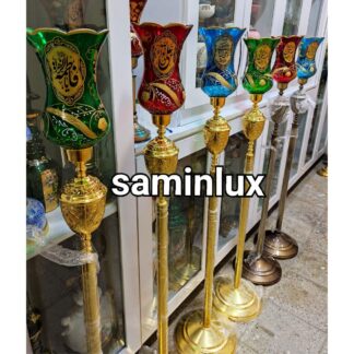 تولید چراغ لاله شمعدان و کنار منبری مذهبی