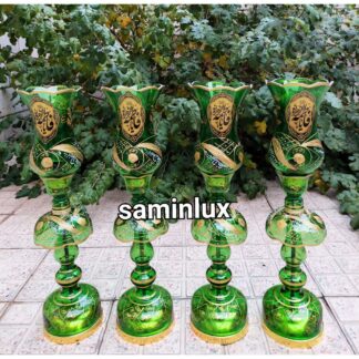چراغ لاله شمعدان رومیزی مذهبی کنار منبری