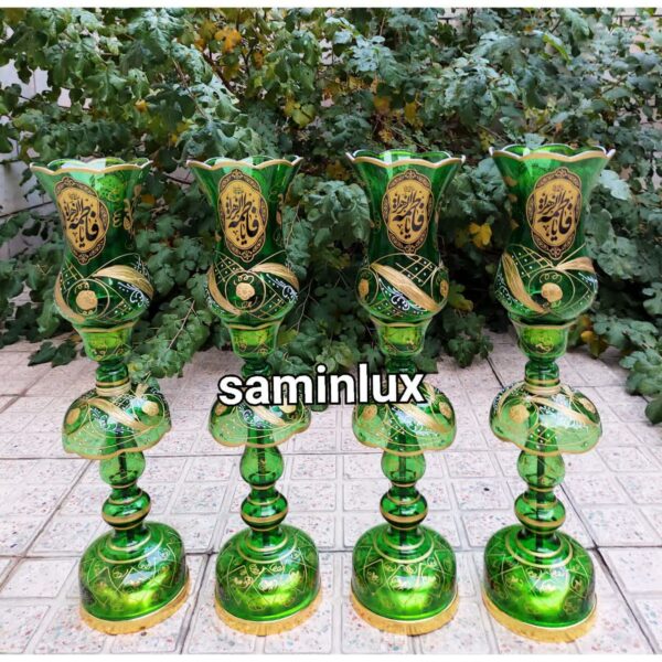 چراغ لاله شمعدان رومیزی مذهبی کنار منبری