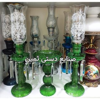 ست لاله شمعدان باکارا و لاستر باکارات