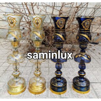 چراغ لاله شمعدان شاه عباسی دکوری با آویز