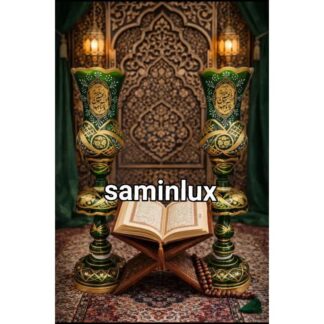 چراغ لاله شمعدان مذهبی رومیزی کنار منبری