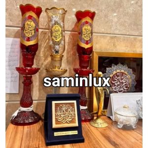 لاله شمعدان چراغ مذهبی رومیزی