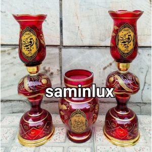 چراغ لاله شمعدان رومیزی مذهبی کنار منبری هیئت