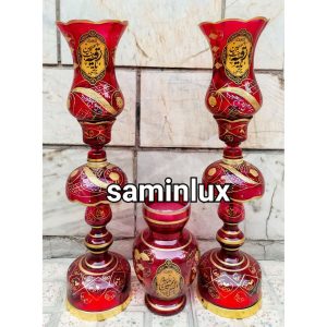 چراغ لاله شمعدان رومیزی مذهبی کنار منبری هیئت