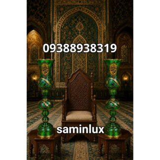 لاله شمعدان چراغ رومیزی مذهبی کنارمنبری هیئت