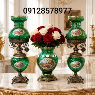 چراغ شمعدان لیلی مجنون سلطنتی آنتیک