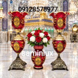 چراغ لاله شمعدان مذهبی و کنار منبری و کنار سالنی هیئت