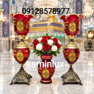 چراغ لاله شمعدان مذهبی و کنار منبری و کنار سالنی هیئت