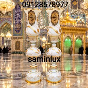 چراغ لاله شمعدان مذهبی و کنار منبری و کنار سالنی هیئت