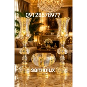 لاله شمعدان چراغ طرح ترک و طرح چک 