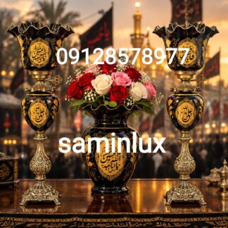 چراغ لاله شمعدان مذهبی و کنار منبری و کنار سالنی هیئت