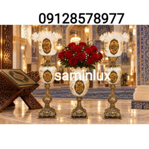 چراغ لاله شمعدان مذهبی و کنار منبری و کنار سالنی هیئت