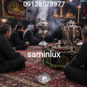 تولیدی اسپند دود کن ذغالی حضرتی(حرمی) ایستاده پایه بلند