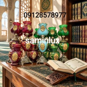 چراغ لاله شمعدان مذهبی و کنار منبری و کنار سالنی هیئت