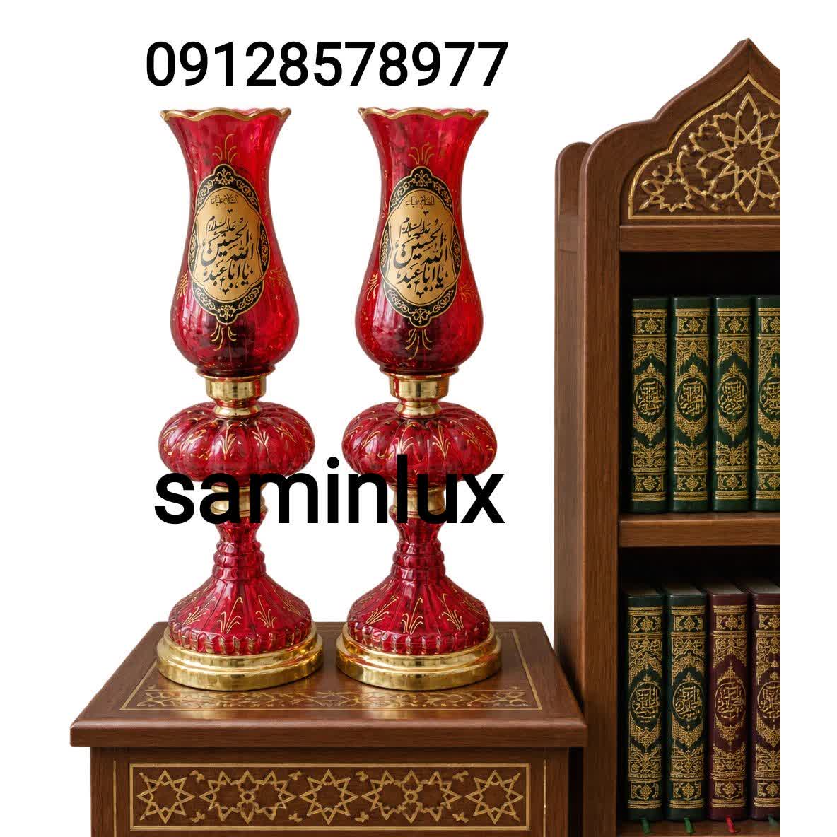 لاله چراغ شمعدان مذهبی و کنار منبری و کنار سالنی هیئت - تصویر 2